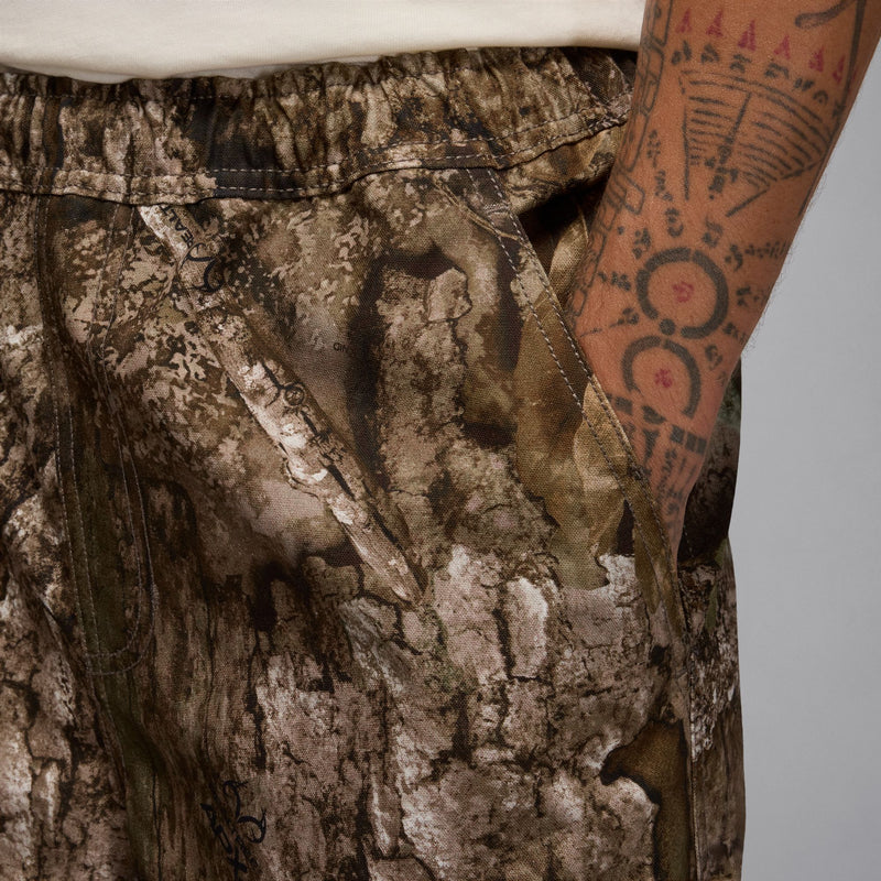 JORDAN BROOKLYN WOVEN REALTREE PANTS "MEDIUM OLIVE/SAIL"