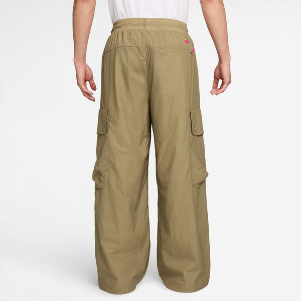 NIKE TRANSPARENT CARGO PANTS "PARACHUTE BEIGE/HYPER PINK/HYPER PINK"