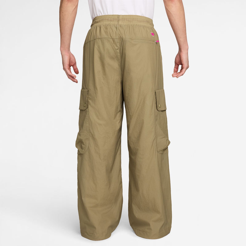 NIKE TRANSPARENT CARGO PANTS "PARACHUTE BEIGE/HYPER PINK/HYPER PINK"