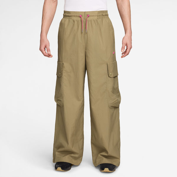 NIKE TRANSPARENT CARGO PANTS "PARACHUTE BEIGE/HYPER PINK/HYPER PINK"