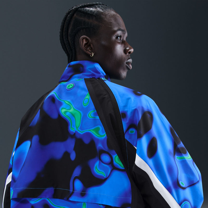 NIKE PROJECT F.R.O.G. STORM FIT TRACK JACKET "HYPER ROYAL/WHITE/GREEN SHOCK"