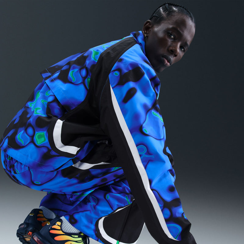 NIKE PROJECT F.R.O.G. STORM FIT TRACK JACKET "HYPER ROYAL/WHITE/GREEN SHOCK"