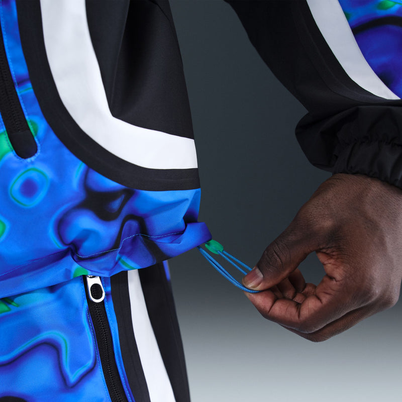 NIKE PROJECT F.R.O.G. STORM FIT TRACK JACKET "HYPER ROYAL/WHITE/GREEN SHOCK"