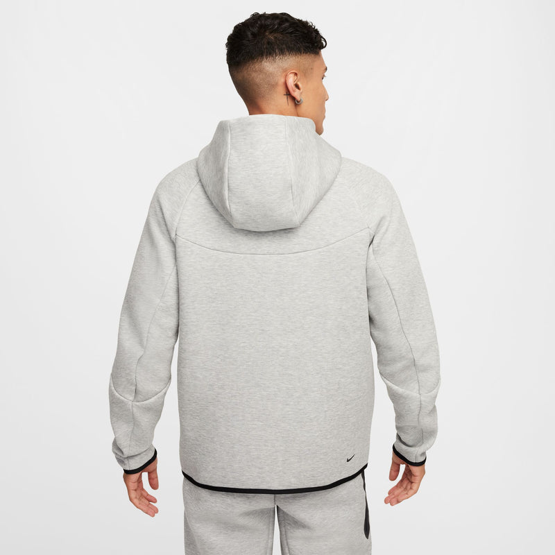 TECH FULL ZIP WINDRUNNER HOODIE "GREY HEATHER"