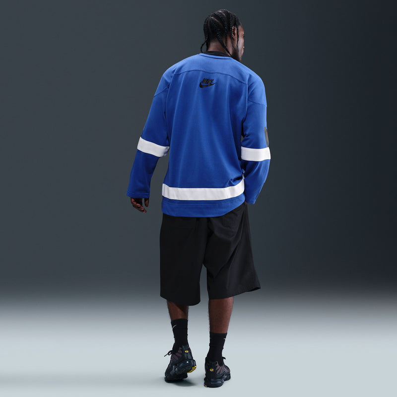 NIKE SPORTSWEAR CLUB HOCKEY JERSEY "GAME ROYAL/WHITE/BLACK"
