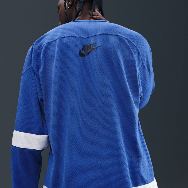 NIKE SPORTSWEAR CLUB HOCKEY JERSEY "GAME ROYAL/WHITE/BLACK"