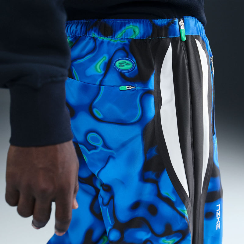 NIKE PROJECT F.R.O.G. STORM FIT TRACK PANTS "HYPER ROYAL/WHITE/GREEN SHOCK"