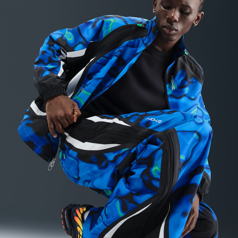 NIKE PROJECT F.R.O.G. STORM FIT TRACK PANTS "HYPER ROYAL/WHITE/GREEN SHOCK"