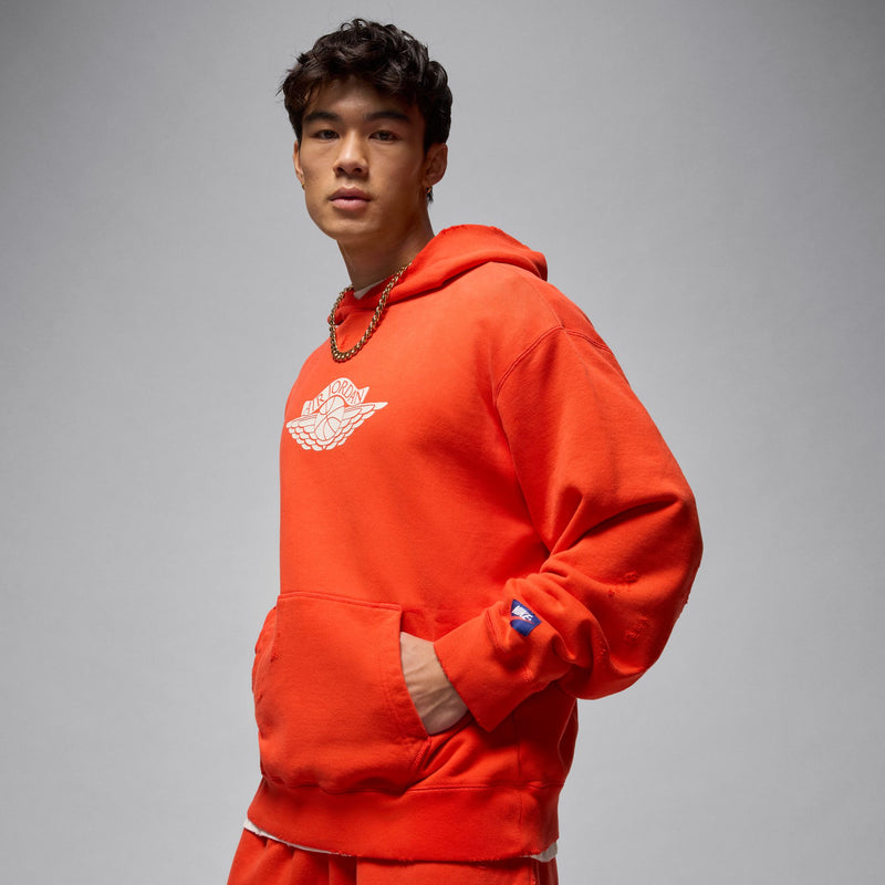 AIR JORDAN RARE AIR HOODIE "CHILE RED"