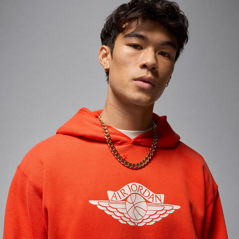 AIR JORDAN RARE AIR HOODIE "CHILE RED"