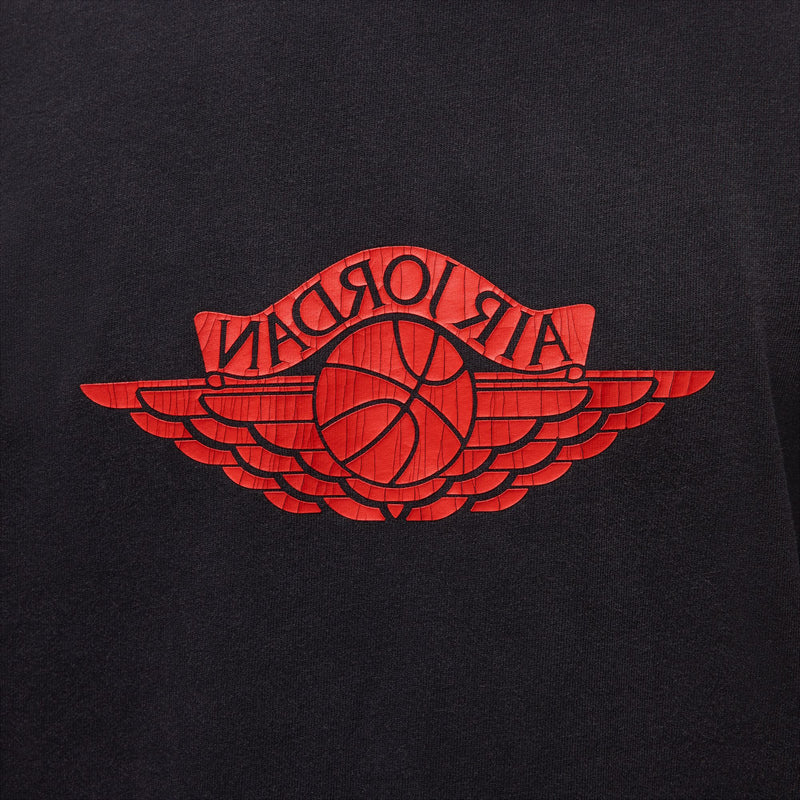 AIR JORDAN RARE AIR T-SHIRT "BLACK/CHILE RED"