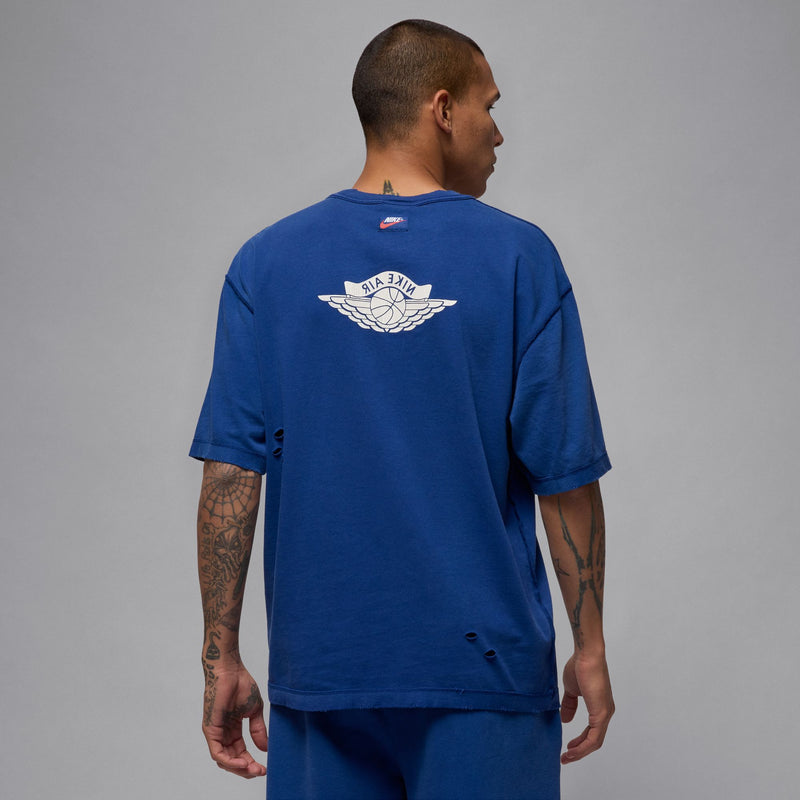 AIR JORDAN RARE AIR T-SHIRT "DEEP ROYAL/SAIL"