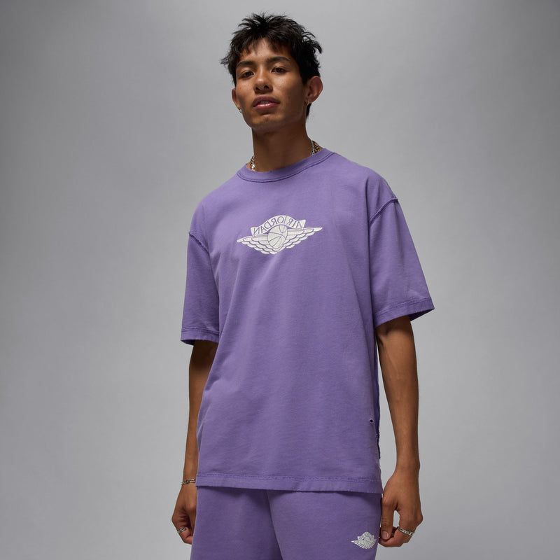 JORDAN RARE AIR TEE "PURPLE EARTH/SAIL"