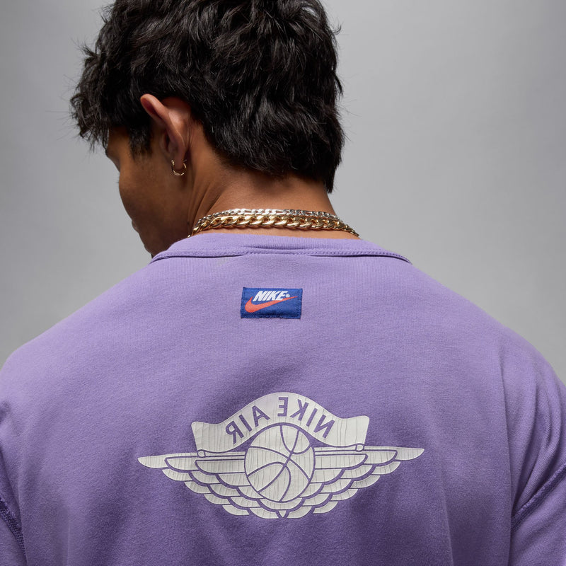 JORDAN RARE AIR TEE "PURPLE EARTH/SAIL"
