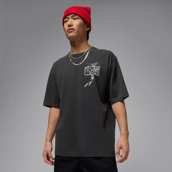 AIR JORDAN BROOKLYN GRAPHIC SHIRT "OFF NOIR/SAIL"