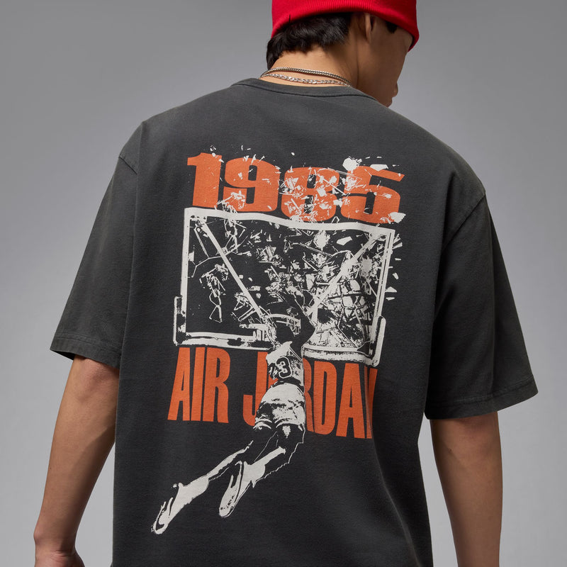 AIR JORDAN BROOKLYN GRAPHIC SHIRT "OFF NOIR/SAIL"