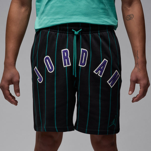 MJ BROOKLYN FLC DMND SHORTS "OFF NOIR/NEW EMERALD"