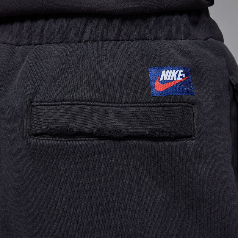 AIR JORDAN RARE AIR FRENCH TERRY SHORTS "BLACK/CHILE RED"