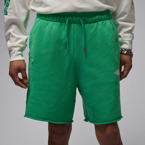 AIR JORDAN RARE AIR FRENCH TERRY SHORTS "STADIUM GREEN/SAIL"