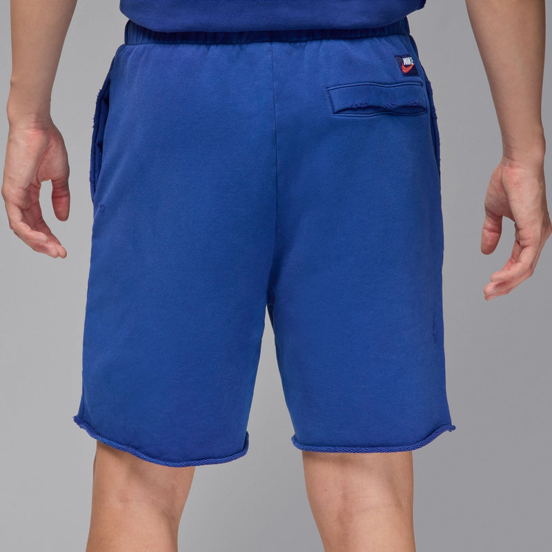 AIR JORDAN RARE AIR FRENCH TERRY SHORTS "DEEP ROYAL/SAIL"
