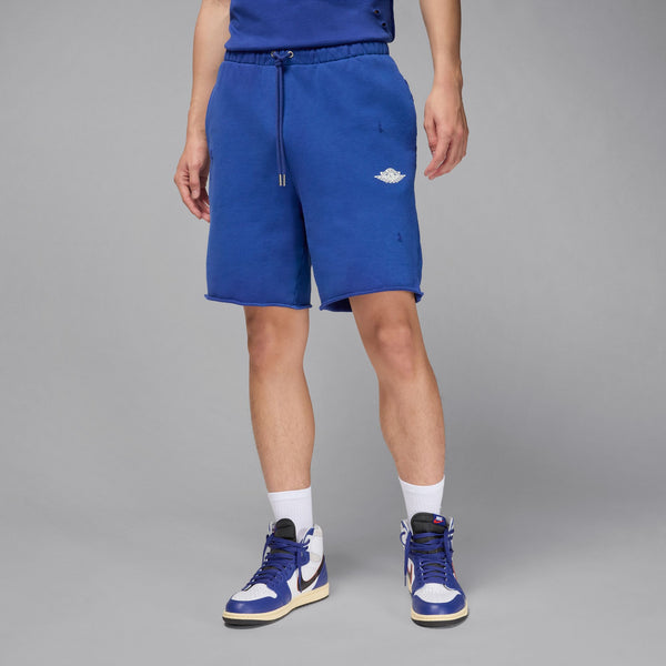 AIR JORDAN RARE AIR FRENCH TERRY SHORTS "DEEP ROYAL/SAIL"