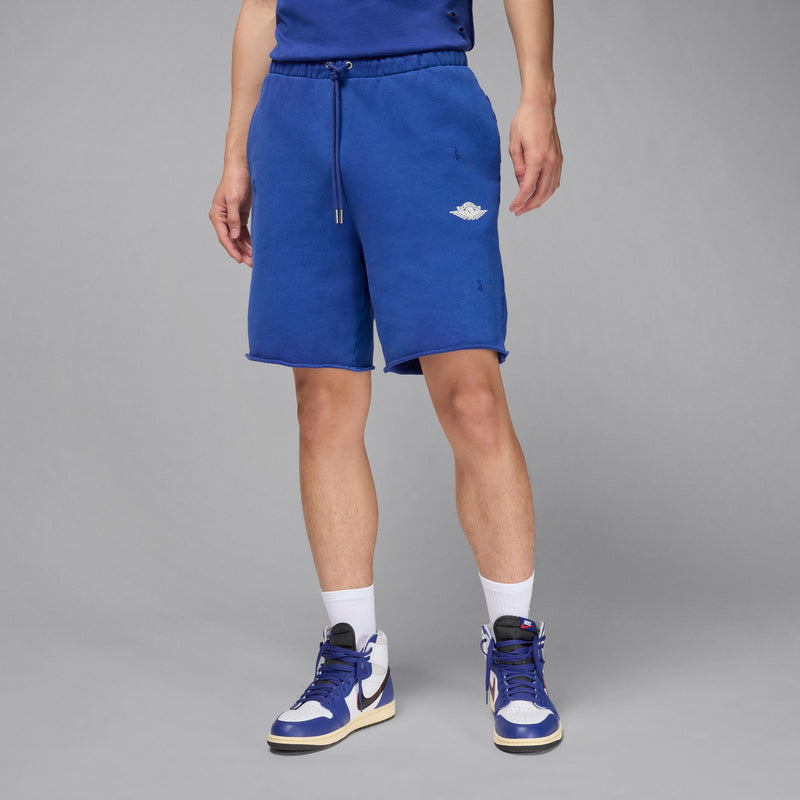 AIR JORDAN RARE AIR FRENCH TERRY SHORTS "DEEP ROYAL/SAIL"