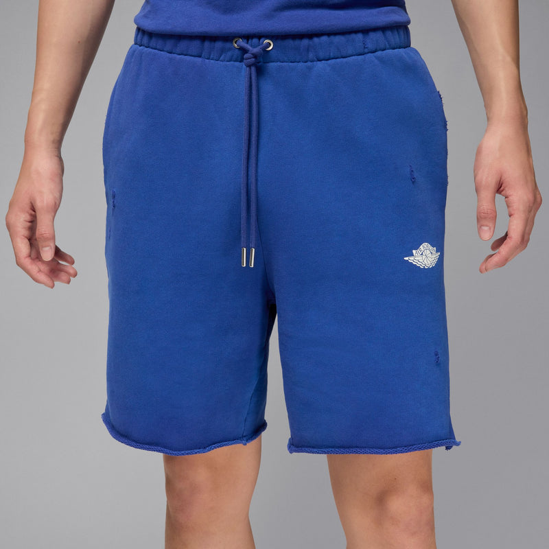 AIR JORDAN RARE AIR FRENCH TERRY SHORTS "DEEP ROYAL/SAIL"