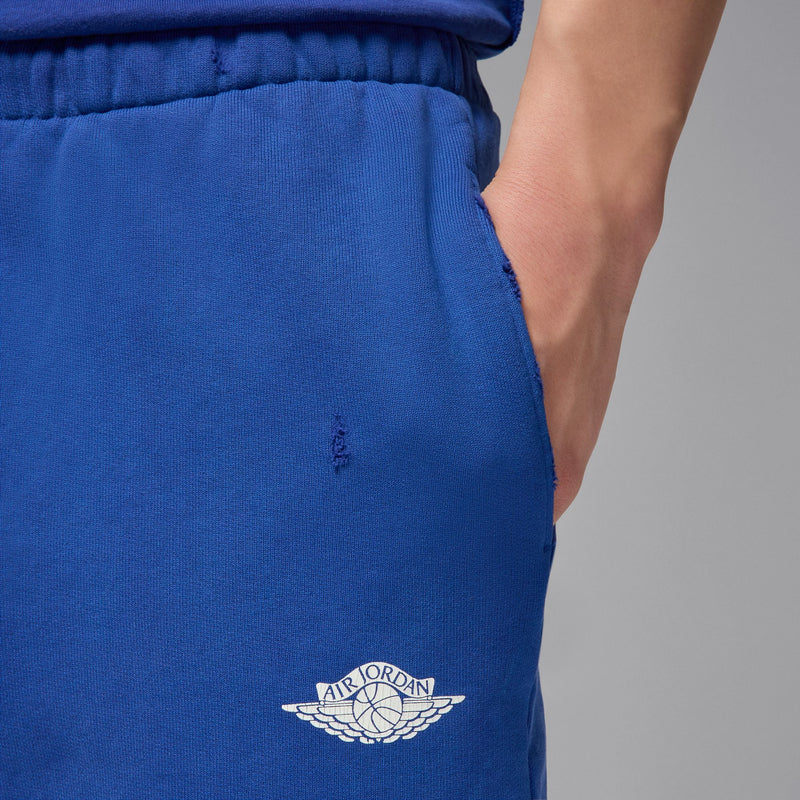 AIR JORDAN RARE AIR FRENCH TERRY SHORTS "DEEP ROYAL/SAIL"