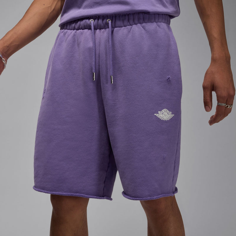 AIR JORDAN RARE AIR FRENCH TERRY SHORTS "PURPLE EARTH/SAIL"