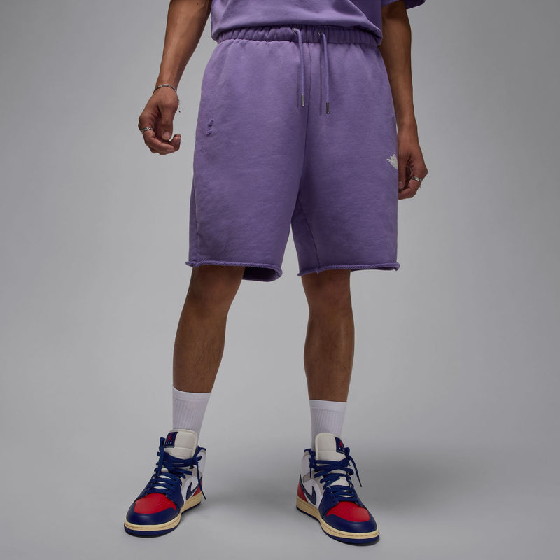 AIR JORDAN RARE AIR FRENCH TERRY SHORTS "PURPLE EARTH/SAIL"