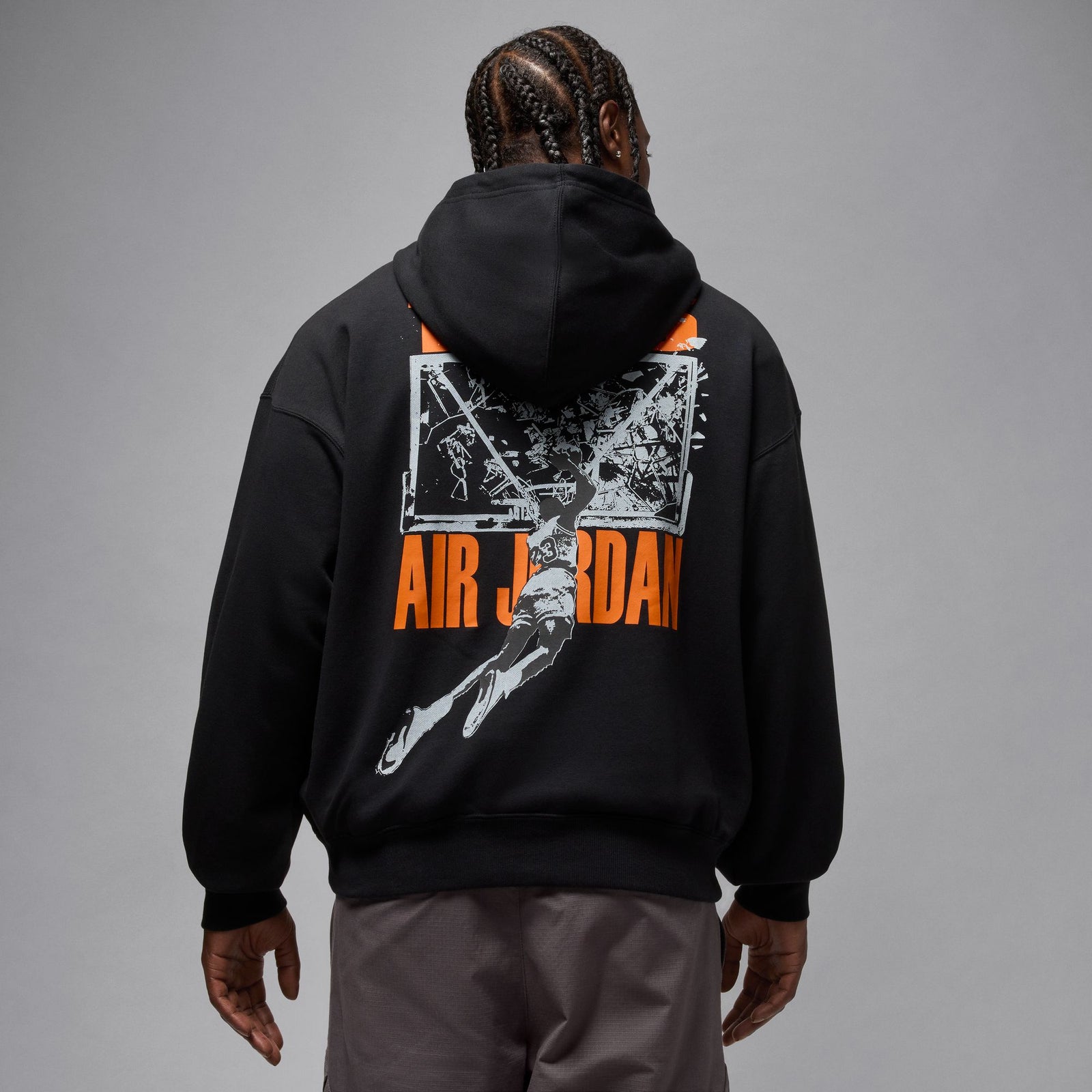 AIR JORDAN BROOKLYN OVERSIZED PULLOVER HOODIE 