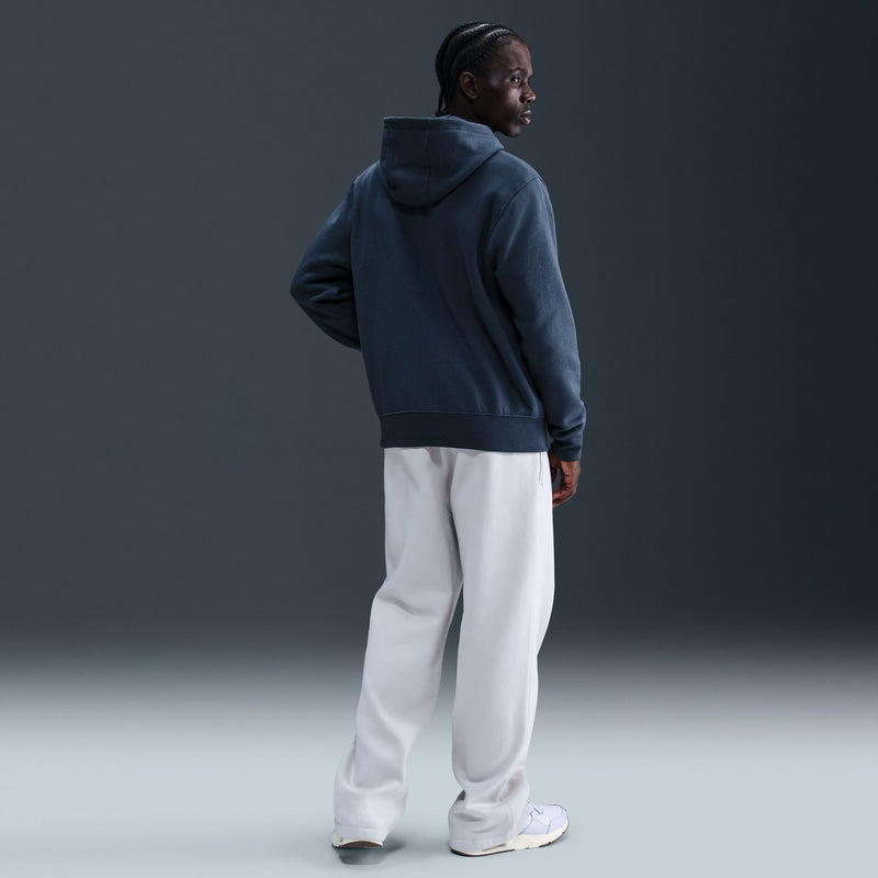 NIKE CLUB FLEECE PULLOVER HOODIE "THUNDER BLUE/COCONUT MILK/SAIL"