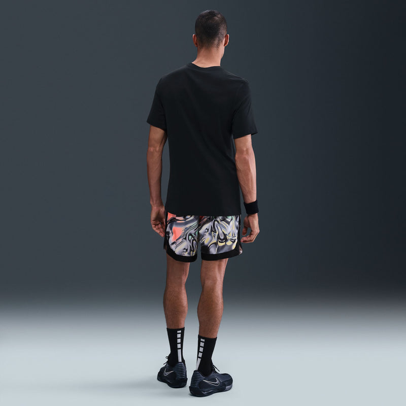 NIKE DRI FIT DNA SHORTS NY25 "LT LASER ORANGE/CRIMSON PULSE/BLACK"