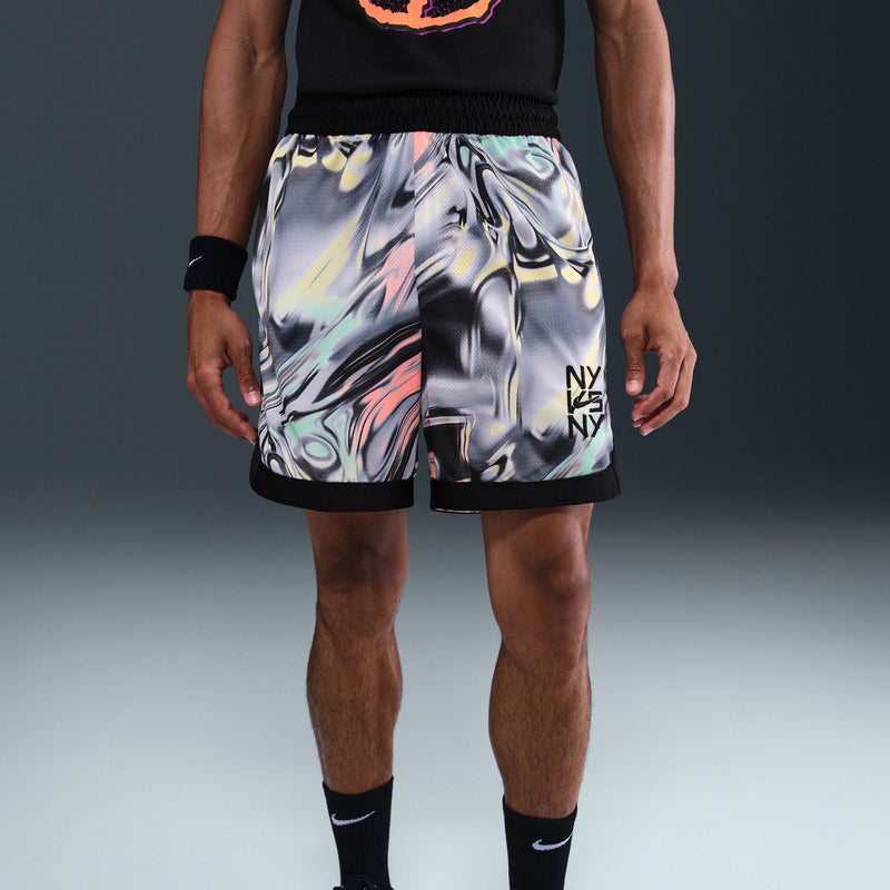 NIKE DRI FIT DNA SHORTS NY25 "LT LASER ORANGE/CRIMSON PULSE/BLACK"