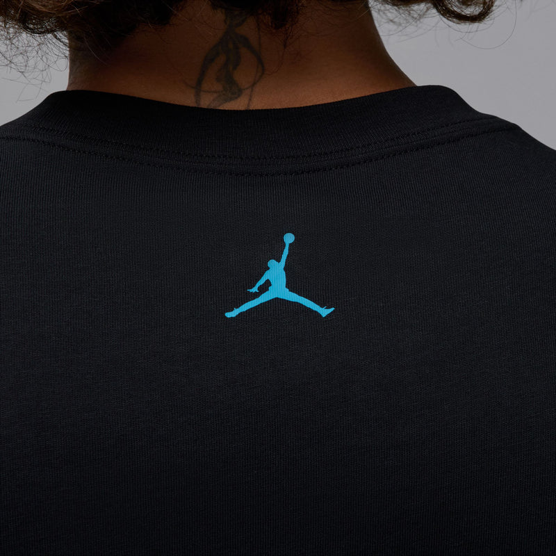 MEN'S MOUTAINSIDE T-SHIRT "BLACK/LT PHOTO BLUE"