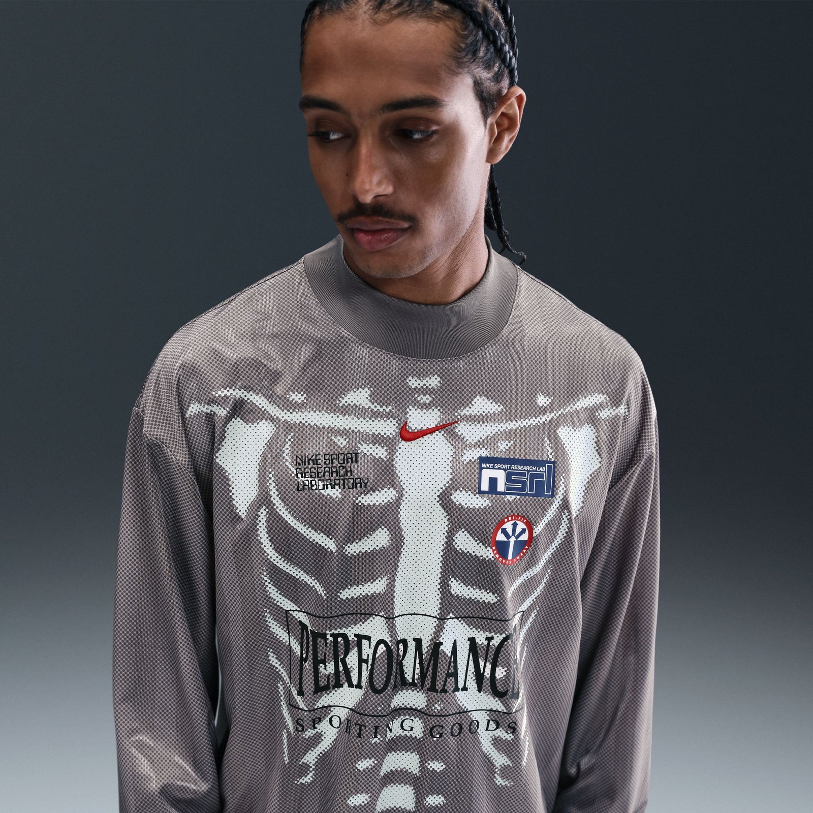 NIKE DRI FIT COMBINE JERSEY LONGSLEEVE 