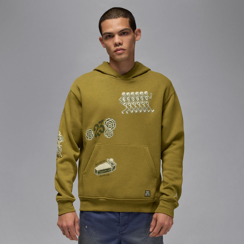 JORDAN SOMOS ETERNOS FLEECE PULLOVER HOODIE "PACIFIC MOSS"
