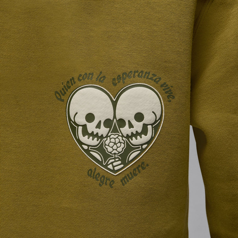 JORDAN SOMOS ETERNOS FLEECE PULLOVER HOODIE "PACIFIC MOSS"