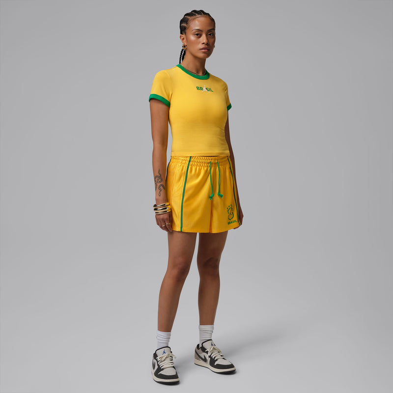 W JORDAN BROOKLYN KNIT BRAZIL SHORTS 