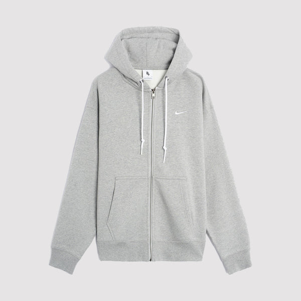 トップス nike solo swoosh full zip hoodie grey L Nike Solo Swoosh Full-Zip Hoodie – DTLR