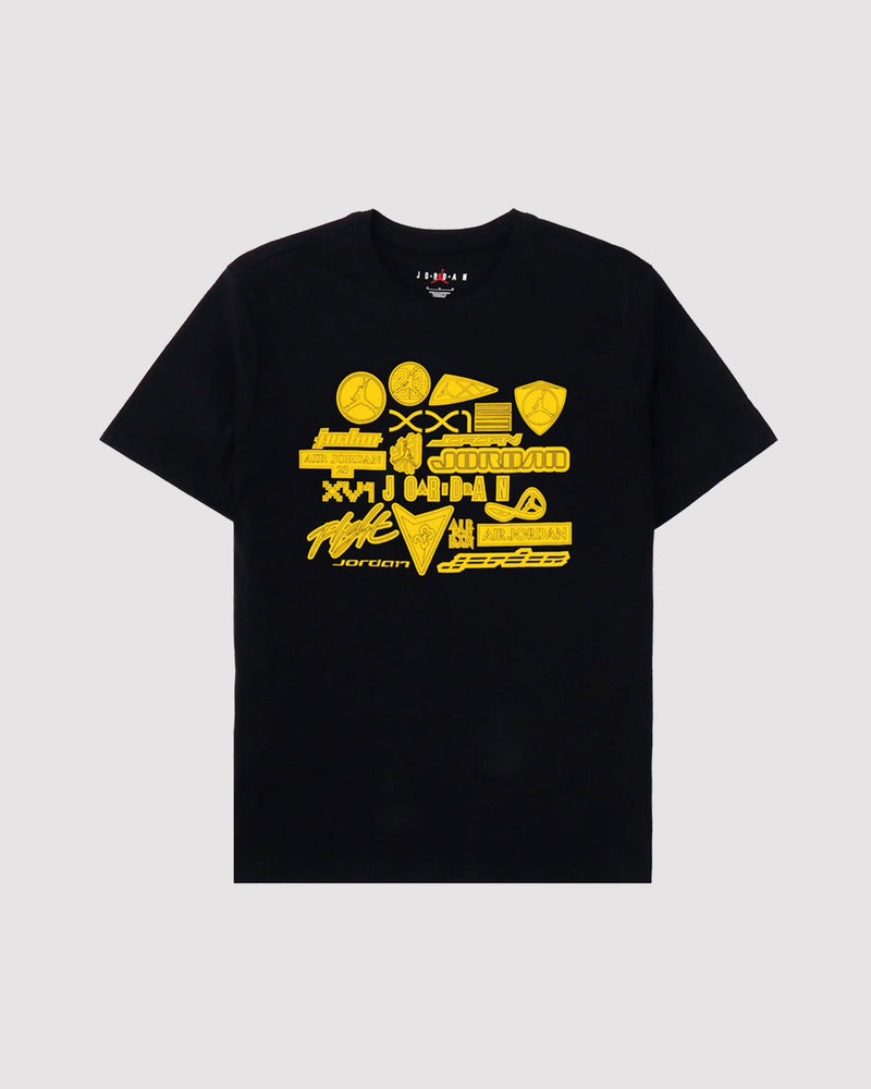 GRAPHIC T-SHIRT "BLACK/TOUR YELLOW"