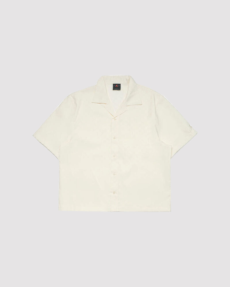 ESSENTIAL BUTTON UP SHIRT "PALE IVORY"