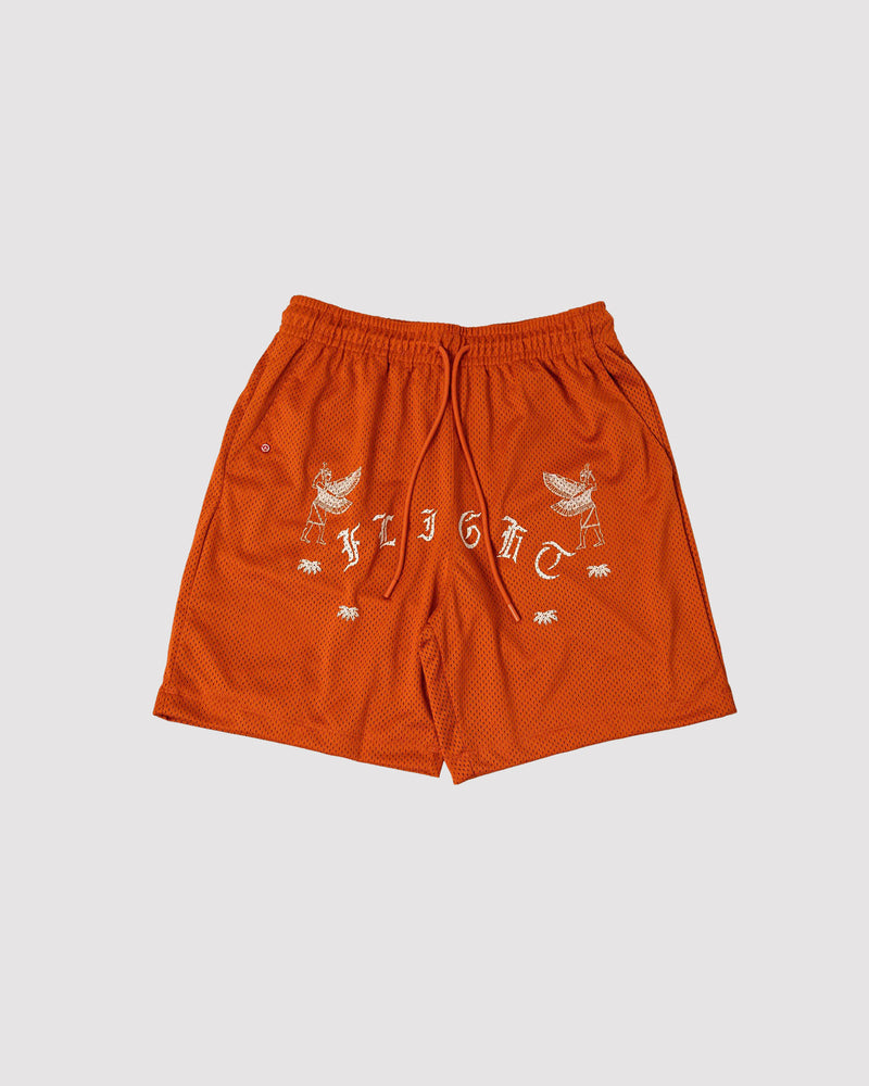 ARTIST SERIES MESH SHORTS "LIGHT SIENNA"
