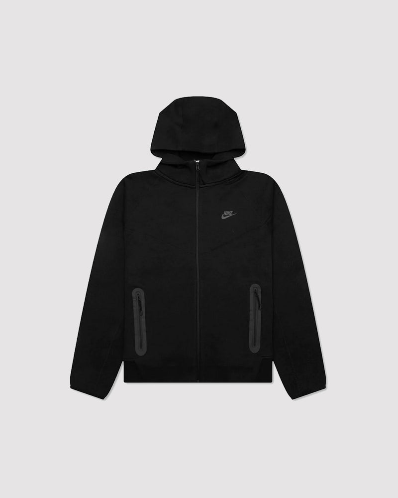 TECH FLEECE WINDRUNNER HOODIE "BLACK"