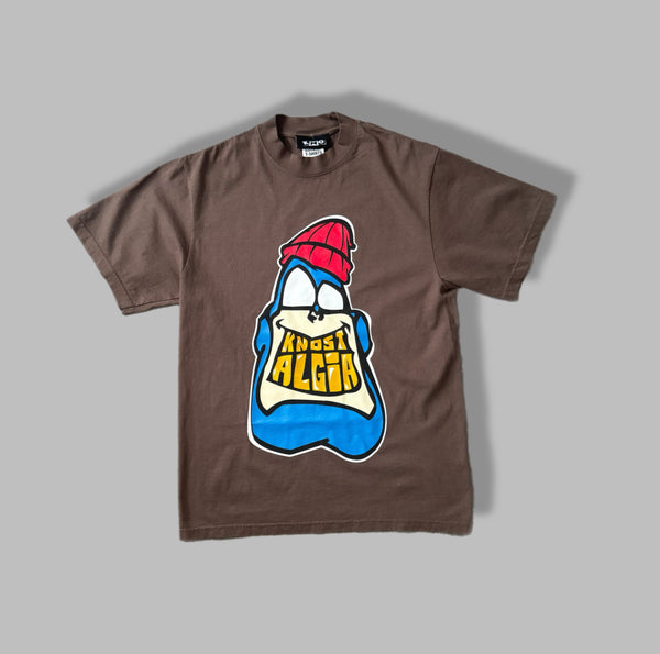 KNOSTALGIA GRILLZ SHIRT "BROWN"