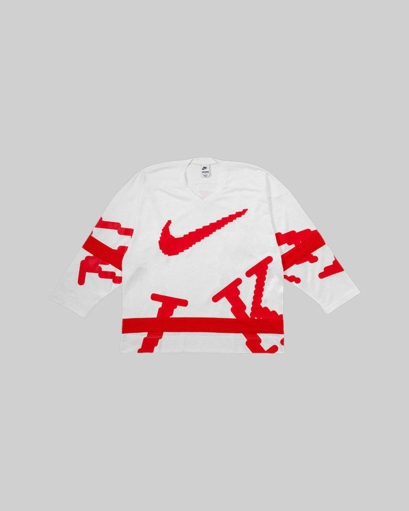 NIKE SPORTSWEAR CLUB HOCKEY JERSEY "WHITE/UNIVERSITY RED/UNIVERSITY RED"