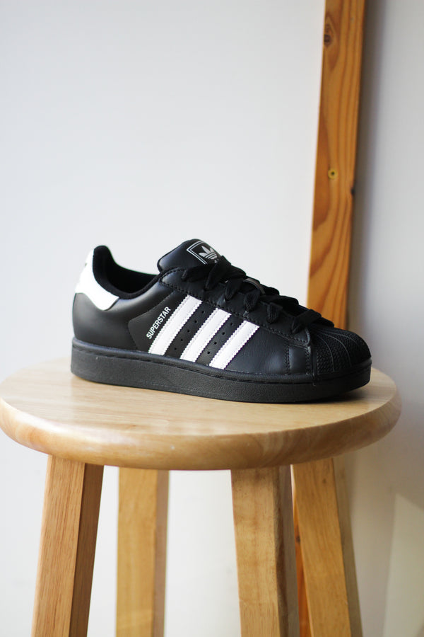 ADIDAS SUPERSTAR II "CORE BLACK/CLOUD WHITE/CORE BLACK"