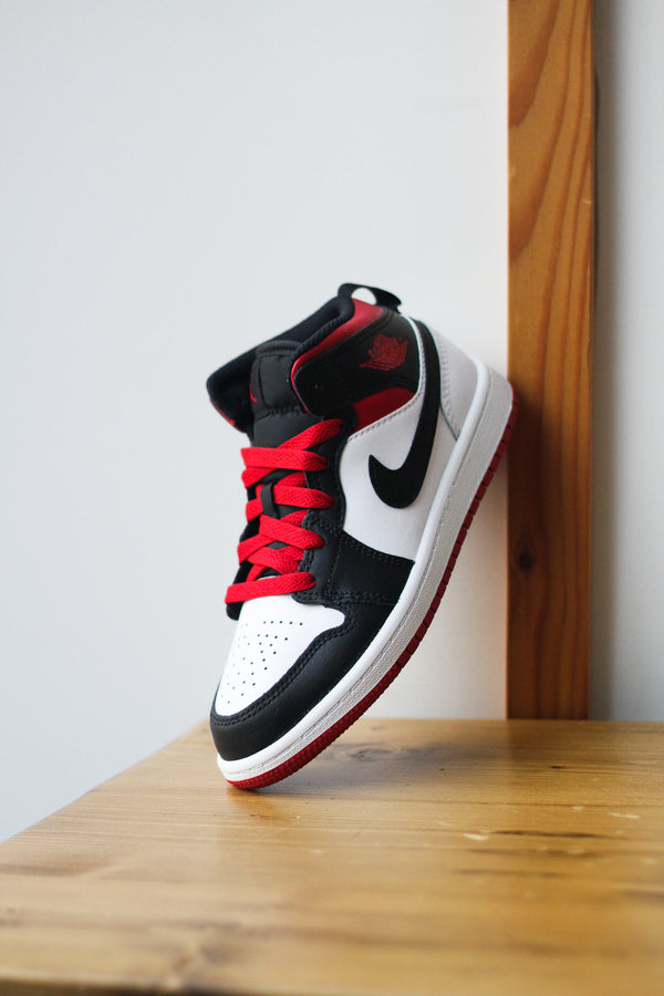 JORDAN 1 MID (PS) "GYM RED"
