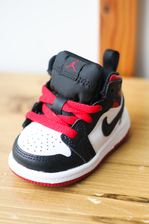 JORDAN 1 MID (TD) "GYM RED"
