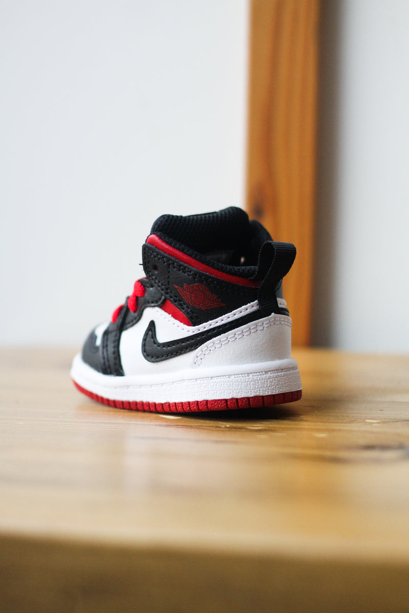 JORDAN 1 MID (TD) "GYM RED"